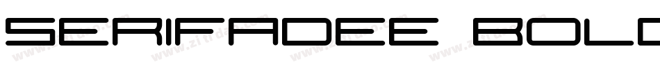 SerifaDEE Bold字体转换